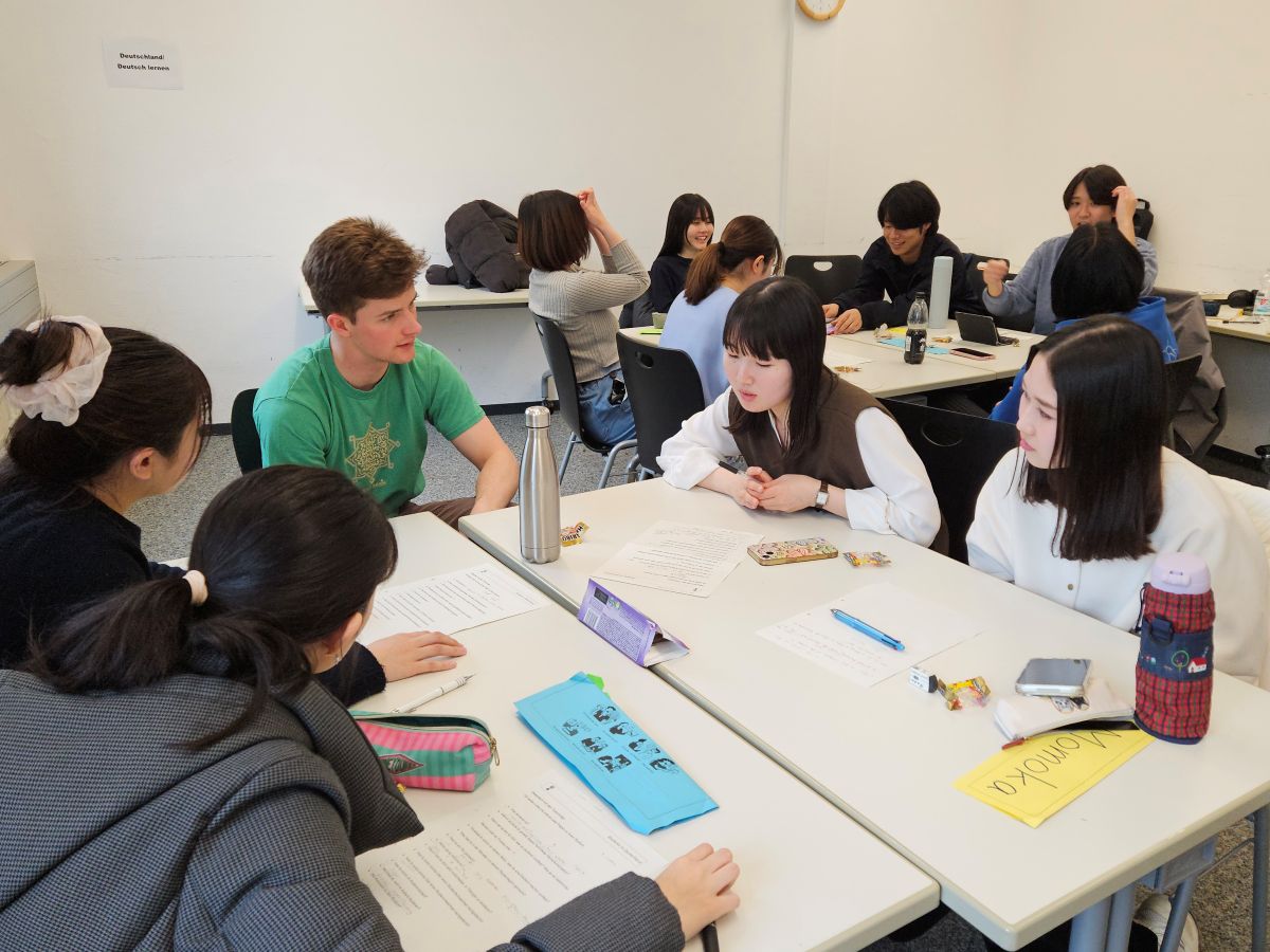 2026年度ドイツ語・異文化理解EUキャンパスプログラム 授業風景