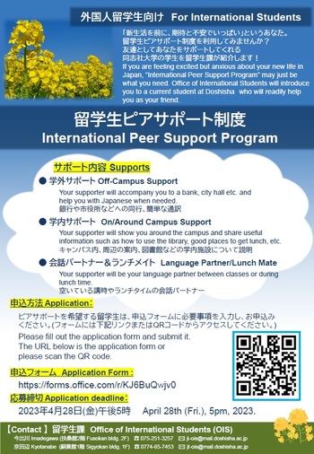 PeerSupportProgram2023Spring