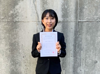 和田恵佳さん(生命医科学研究科・遺伝情報研究)