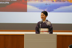 植木学長による閉会の挨拶