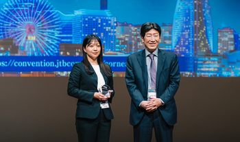 生命医科学研究科 医工学・医情報学専攻 医工学コース 上田瑞希さんが角膜カンファランス2023において優秀ポスター賞（北野賞）を受賞しました。
