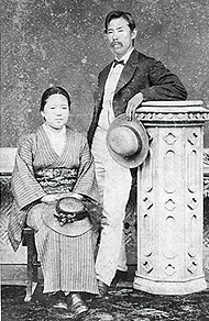 Joseph Neesima and wife, Yae