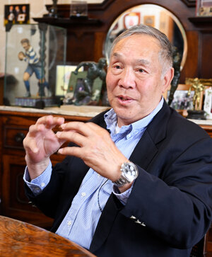 関西ラグビーフットボール協会会長 坂田 好弘 さん