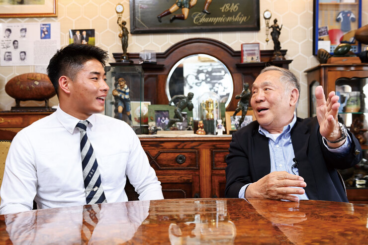 関西ラグビーフットボール協会会長 坂田 好弘 さん