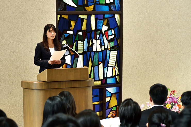 2018年度同志社大学育英賞表彰式