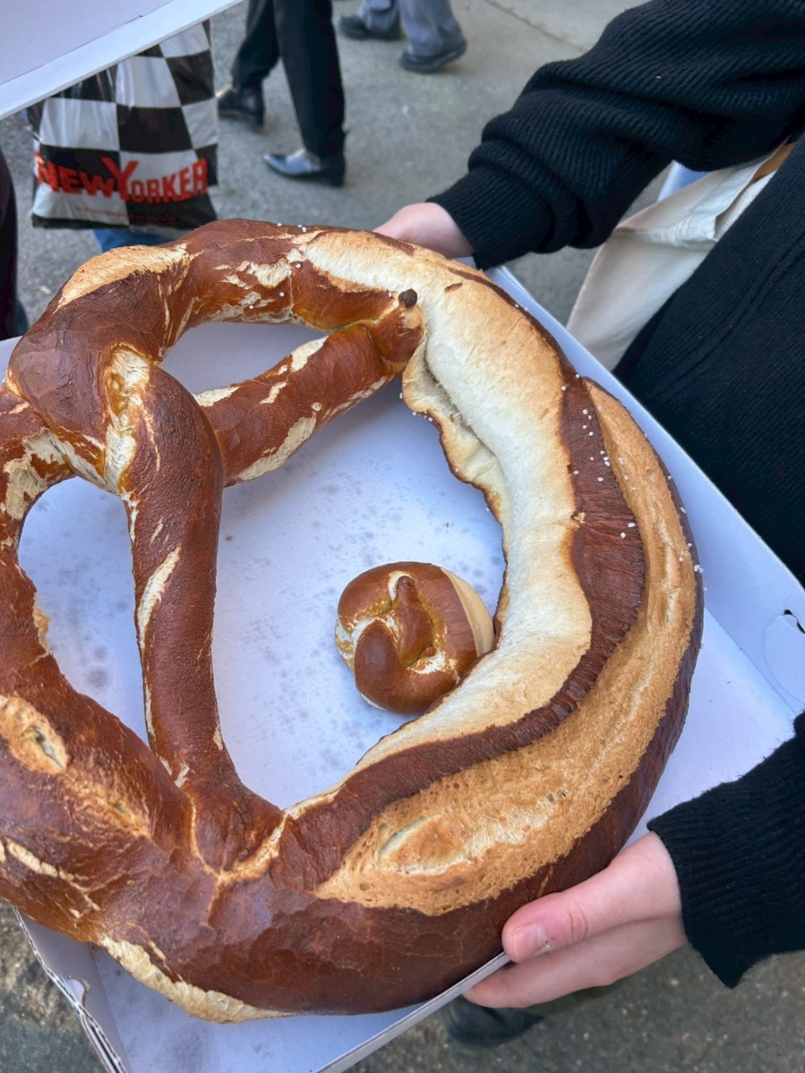 Brezel backen
