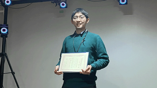 生命医科学研究科 医工学・医情報学専攻 吉田創志さんが、日本音響学会聴覚研究会研究奨励賞を受賞しました。 (51647)